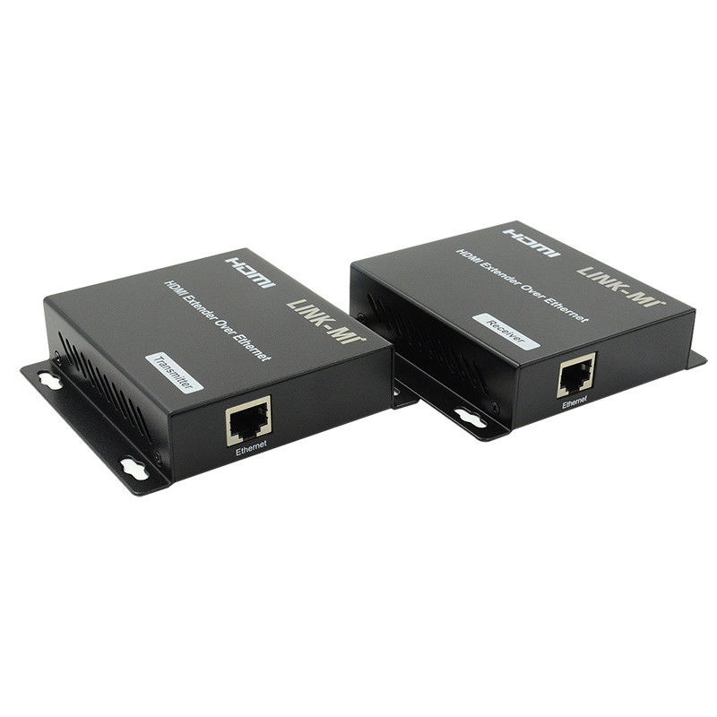 120M HDMI Extender AV πάνω από IP 1080P με IR Support Point To Many To Many Cascading