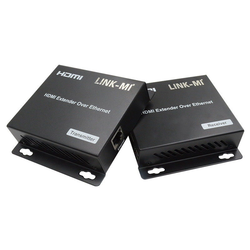 120M HDMI Extender AV πάνω από IP 1080P με IR Support Point To Many To Many Cascading