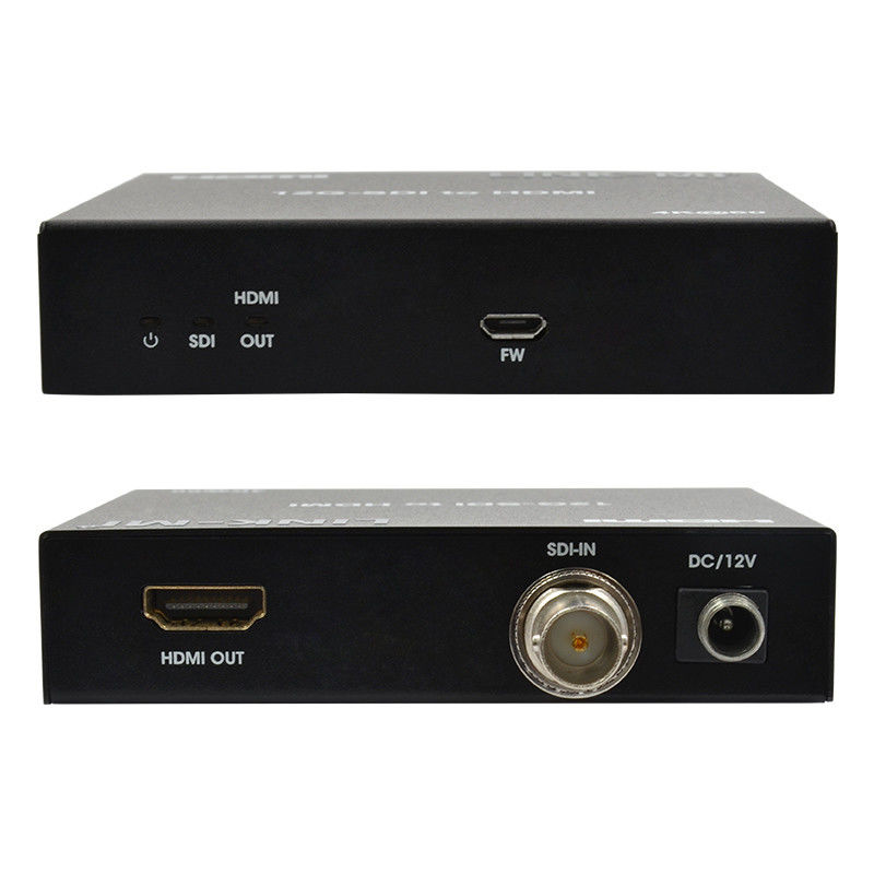 12G 6G 3G SDI σε HDMI Υποστήριξη μετατροπέα βίντεο YUV4:22 Μαξ 120μ
