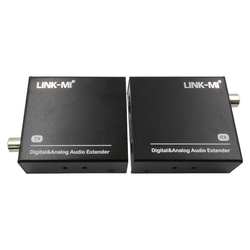 500m HDMI Audio Extractor Ψηφιακός αναλογικός ακουστικός διευρυτής μέσω καλωδίου Cat5e Over Cat5e/6