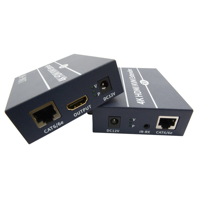 120m 4K KVM Extender HDMI πάνω από Cat 6 / Cat6e καλώδιο για ποντίκι πληκτρολογίου