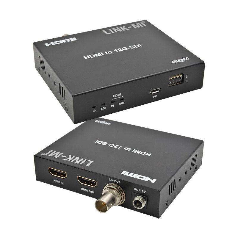 Μετατροπέας 4K HDMI σε SDI με υποστήριξη Loop Out 12G 4K@60Hz EDID Max 120m