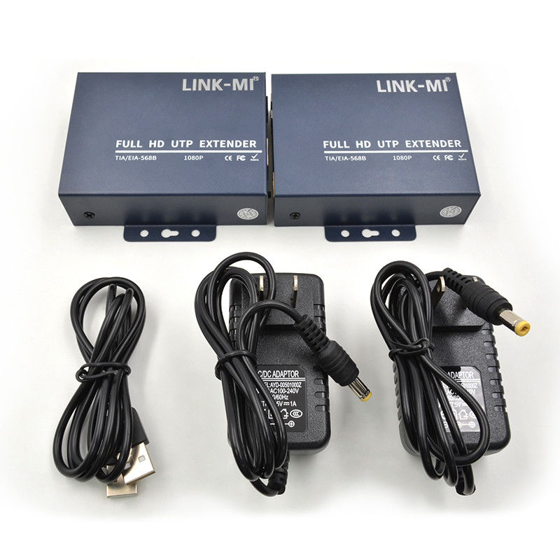 1080P 120M HDMI Extender KVM UTP Extender 148.5MHz πάνω από το καλώδιο Cat5E/6 Δικαίωμα IR