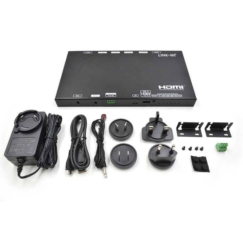 HDMI Extender 70M AV Over IP με HDMI Loop Out IR RS232 για επαναλήπτη βίντεο 4K60Hz