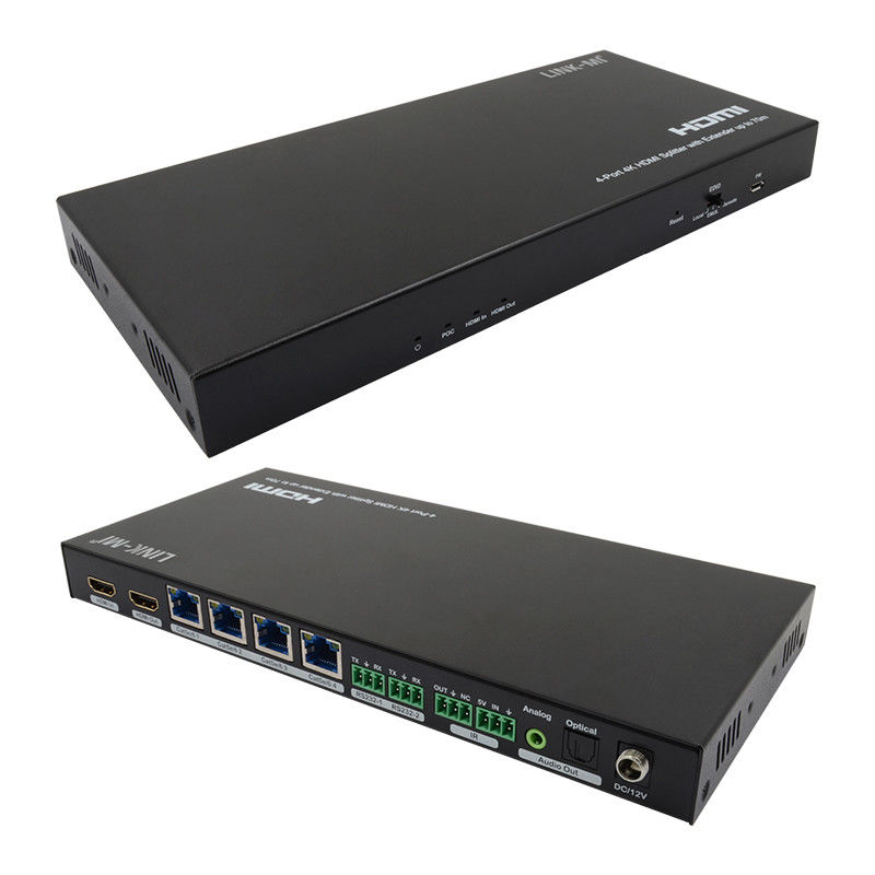 70M 1x4 4K HDMI Splitter Extender με Audio Extract 1x4 Hdmi Splitter πάνω από Cat6