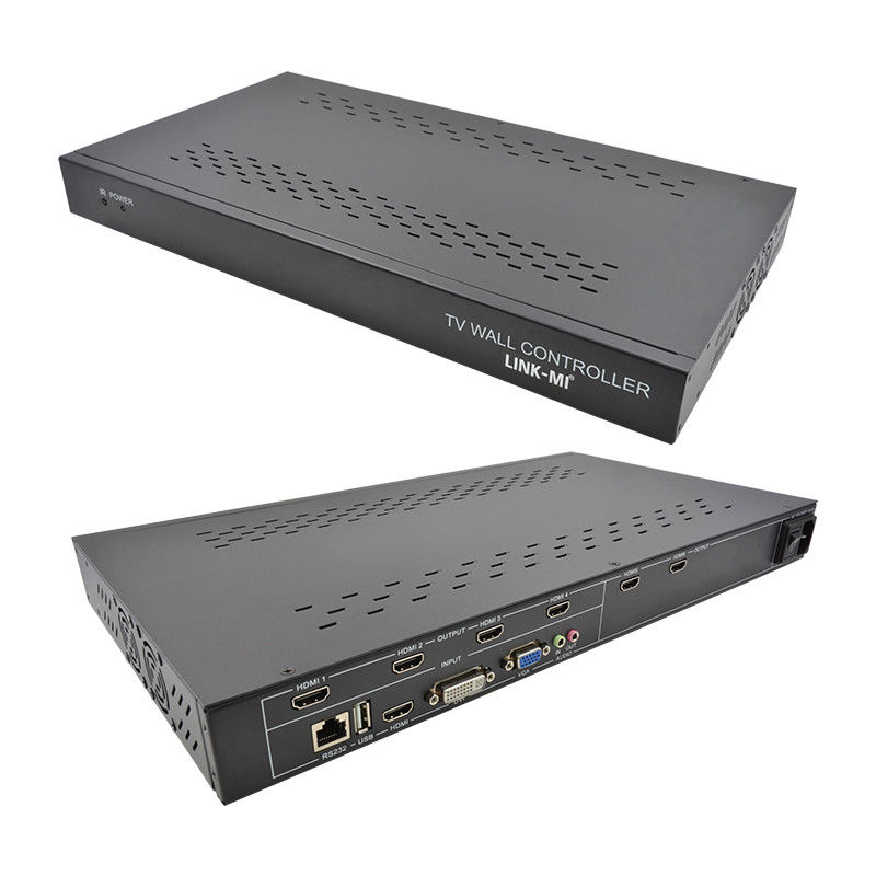 6 κανάλια HDMI Video Wall Controller 2X3 LED Wall Controller για 6 τηλεοράσεις σύνδεσης