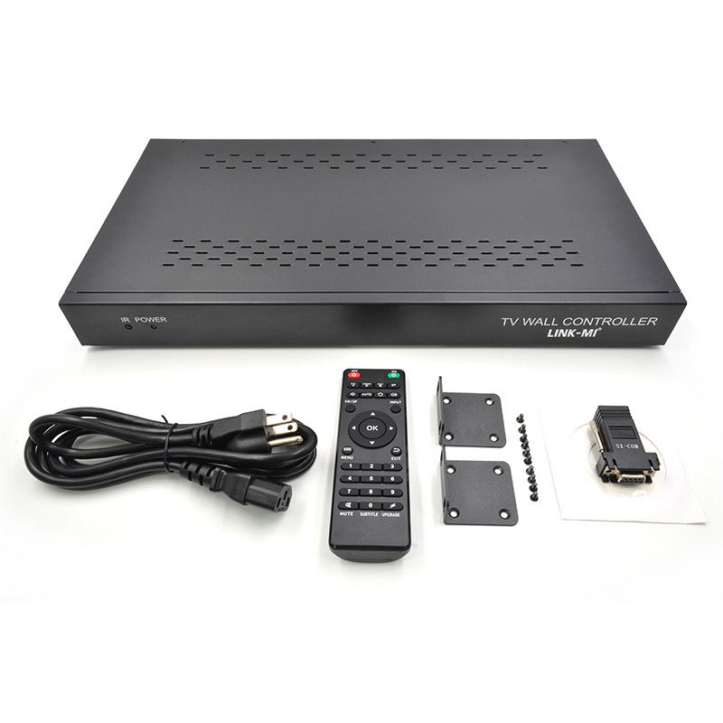 12 κανάλια 3x3 2x2 TV Wall Controller 3x4 Video Wall Display Controller 3,5mm