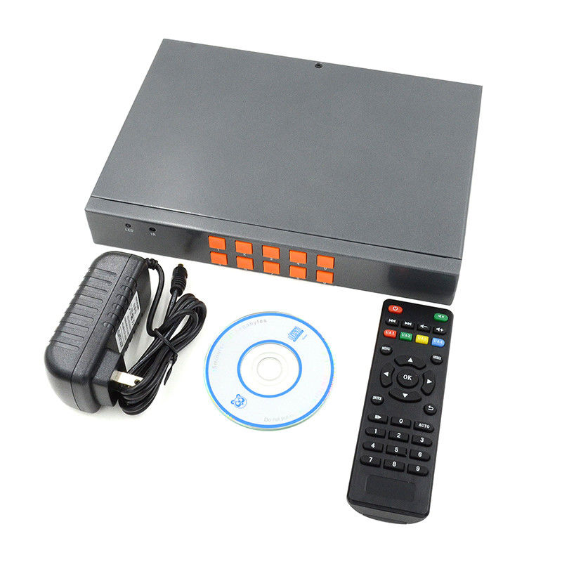 PIP POP 4k 60hz Hdmi Switcher 2x1 Multiviewer Οποιαδήποτε εικόνα Zoom In / Out 1080P