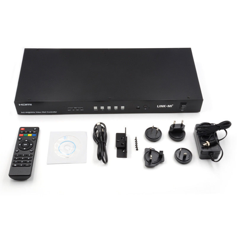 4K βίντεο τοίχος Matrix ελεγκτής 2x2 1x4 4x1 10x10 Splicing Display USB τύπου C DVI