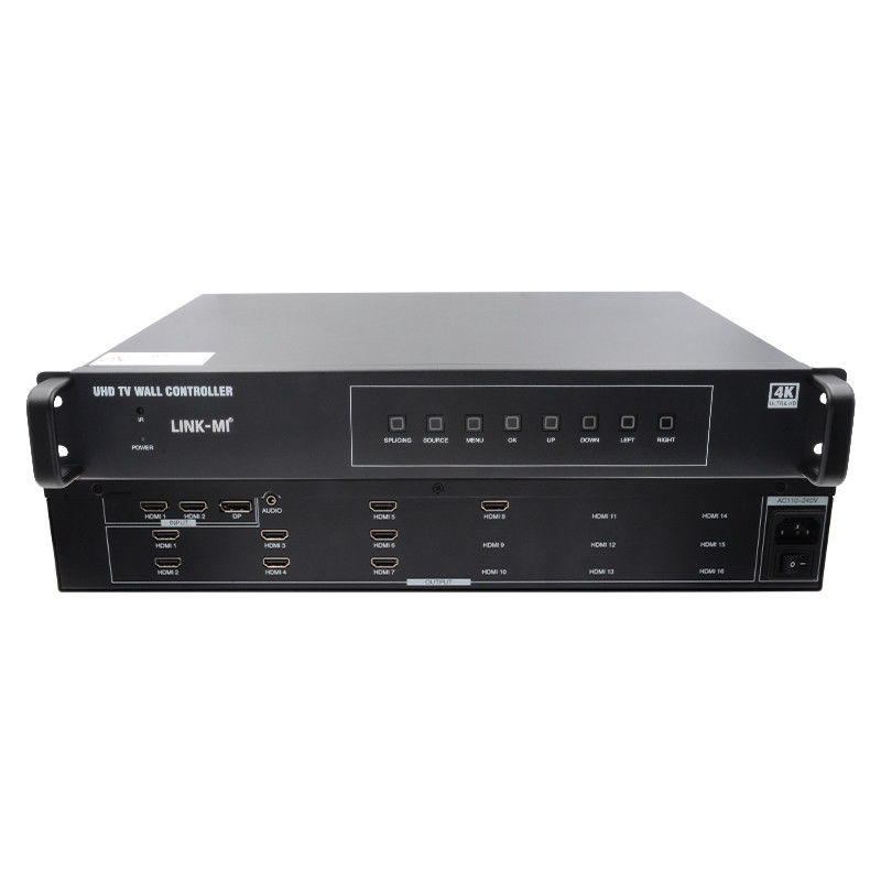 2X4 τηλεόραση HDMI Wall Controller 4K 60Hz 2X3 Video Wall Processor 2X2 για 8 μονάδες οθόνης