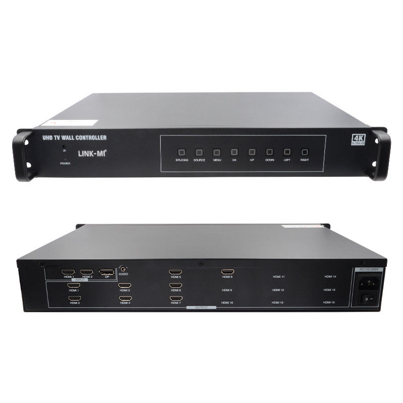 2X4 τηλεόραση HDMI Wall Controller 4K 60Hz 2X3 Video Wall Processor 2X2 για 8 μονάδες οθόνης