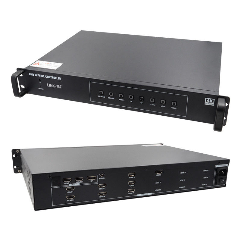 2X4 τηλεόραση HDMI Wall Controller 4K 60Hz 2X3 Video Wall Processor 2X2 για 8 μονάδες οθόνης