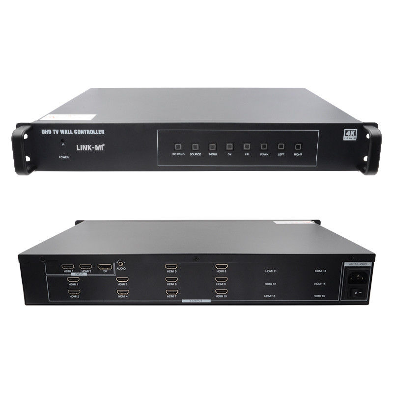 4K Video Wall Splitter HDMI1 2x5 Splicing HDMI2.0 HDMI1.4 DP Εισαγωγή 4K@60Hz 4:4:4