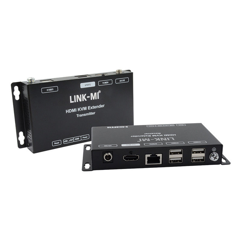 50M HDMI USB KVM Extender Up 50m 100m Υποστήριξη διπλού POC USB2.0