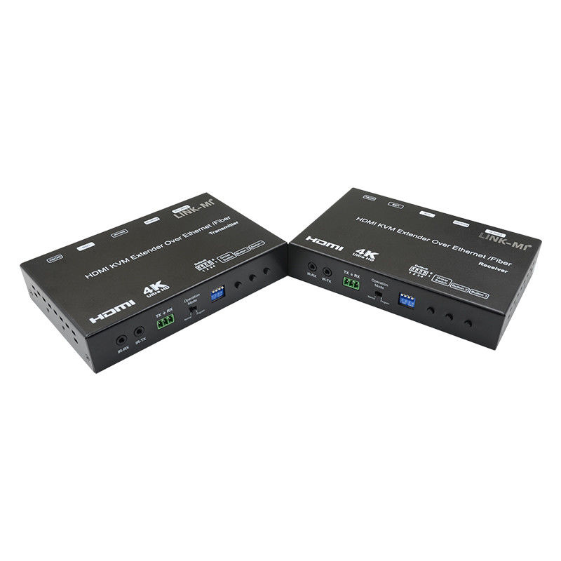 4K AV πάνω από IP Fiber HDMI KVM Extender Υποστήριξη Unicast Multicast Με USB RS232