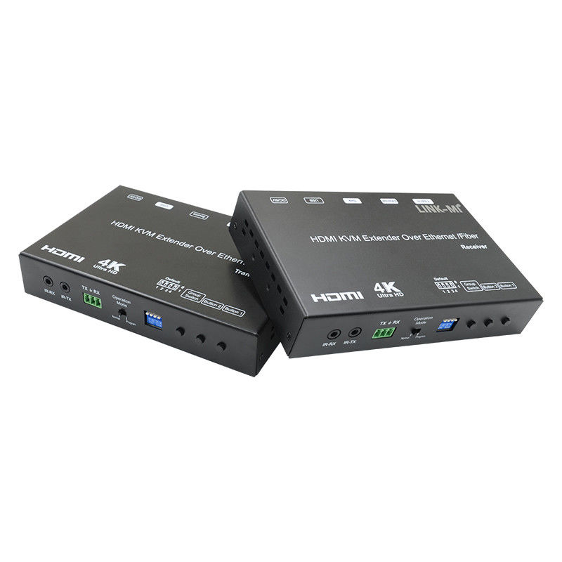 4K AV πάνω από IP Fiber HDMI KVM Extender Υποστήριξη Unicast Multicast Με USB RS232