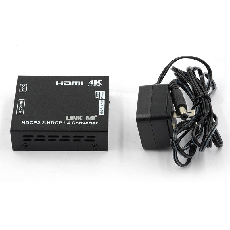HDTV DTV Hdcp σε μετατροπέα HDMI HDCP 2.2 σε 1.4 Μετατροπέας Υποστήριξη 4K 3D CEC