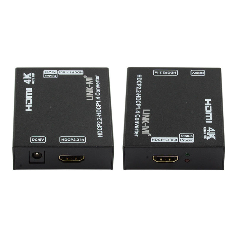 HDTV DTV Hdcp σε μετατροπέα HDMI HDCP 2.2 σε 1.4 Μετατροπέας Υποστήριξη 4K 3D CEC