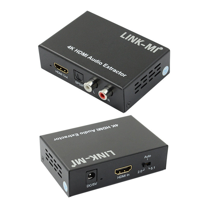 2K 4K HDMI Audio Extractor για Apple TV Blu-Ray Player Υποστήριξη 3D EDID