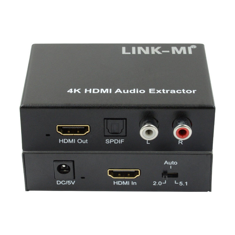 2K 4K HDMI Audio Extractor για Apple TV Blu-Ray Player Υποστήριξη 3D EDID