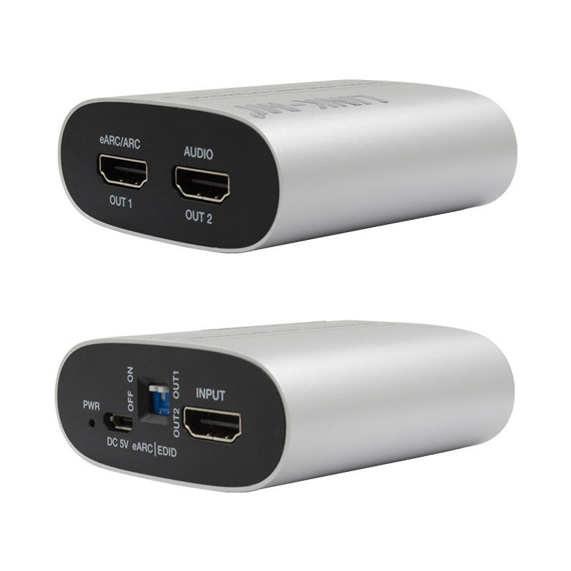 18Gbps HDMI Extractor Extractor 4K@60Hz CEC EDID HDMI EARC Audio Extractor Μετατροπέας