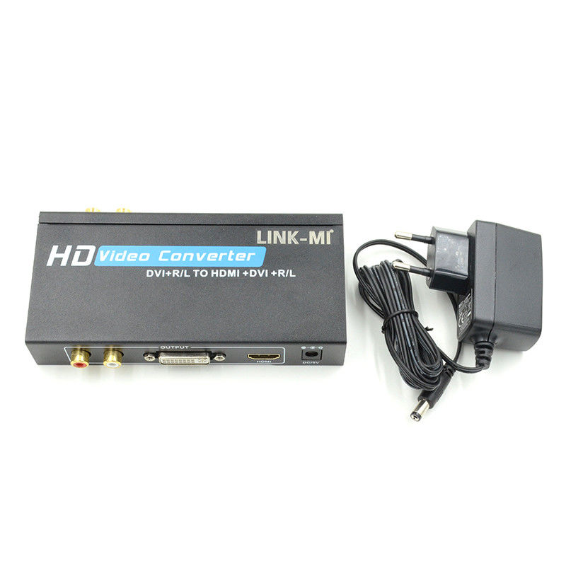 1080P DVI σε μετατροπέα HDMI με υποστήριξη ήχου