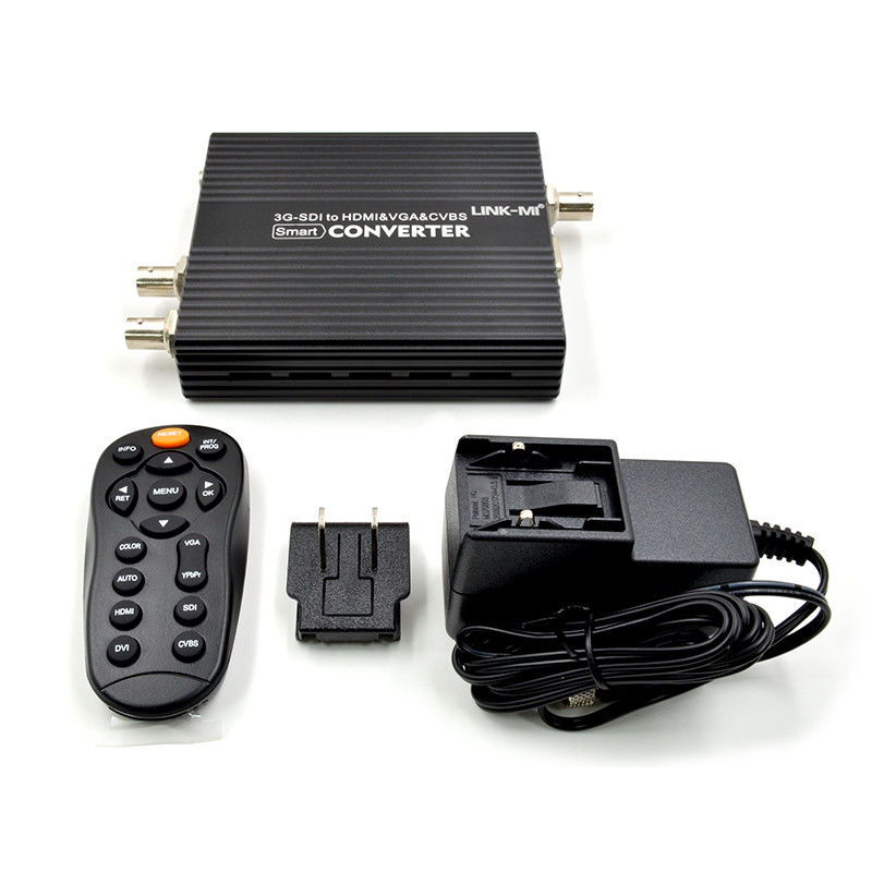 CVBS SDI σε μετατροπέα HDMI Όλα τα CVBS σε HDMI SDI σε VGA Μετατροπέα βίντεο 75 Ωμ