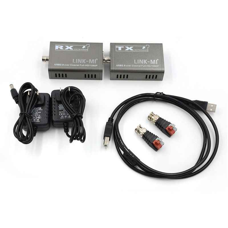 50M KVM Extender για κάμερα 1080P USB Extender πάνω σε Koaxial Cable Kvm πάνω σε Fiber