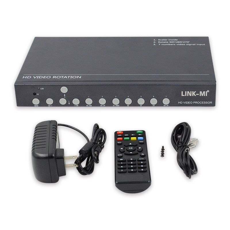 12V HDMI Video Wall Controller Βίντεο περιστροφέας 90 180 270 βαθμούς HD βίντεο αναβάθμιση περιστροφικό διακόπτη
