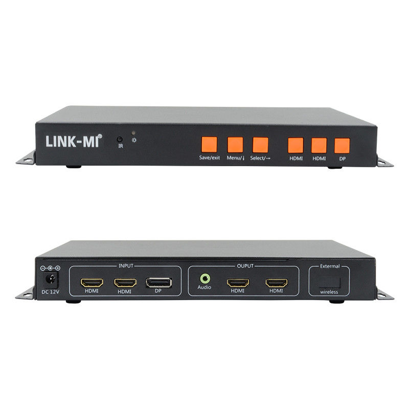 Ηθόνη τηλεφώνου HDMI Ελεγκτής τοίχου βίντεο 90 180 270 μοίρες περιστροφή HDMI Πολυδιάστατος επεξεργαστής παραθύρων