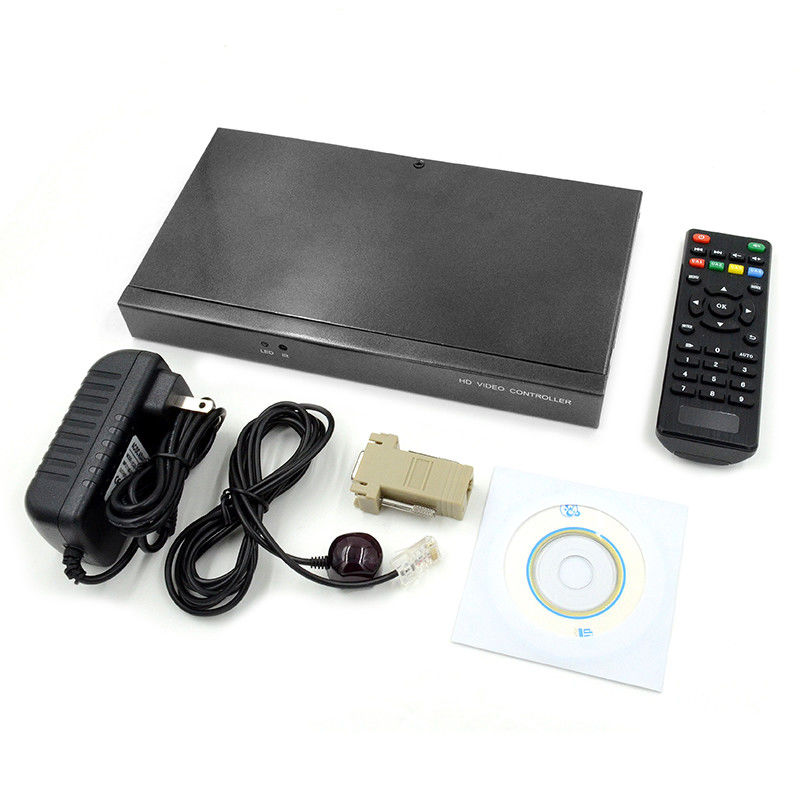 Χαρακτηριστικό Superimposer HDMI Video Wall Controller Υπότιτλος Adder 4 σε 1 Επεξεργαστής βίντεο HD