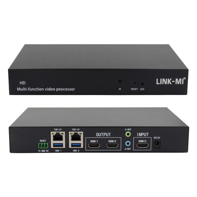 Πολλαπλές γλώσσες RS232 HDMI Video Wall Controller HD Subtitle Adder HDMI επεξεργαστής βίντεο