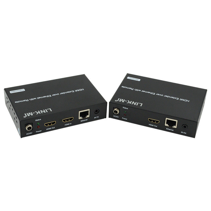 120M AV HDMI Over IP POE Extender Υποστήριξη POE RS232 Βίντεο HDMI Extender