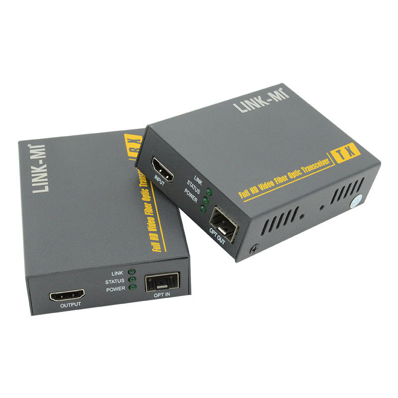 2 χλμ. HDMI Fiber Optic Extender Υποστήριξη 3D 4K EDID Video Extender μέσω ινών