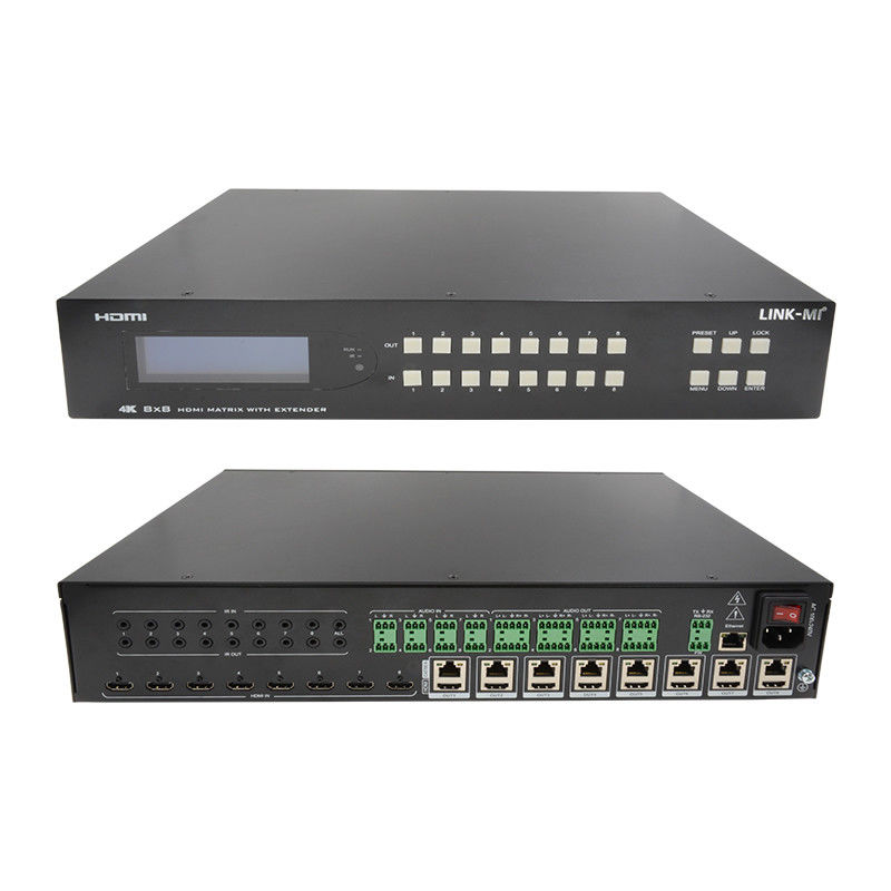 8X8 HDMI Matrix Extender έως 70m 8 HDMI Loop Out 4K60Hz HDMI Βίντεο Switch