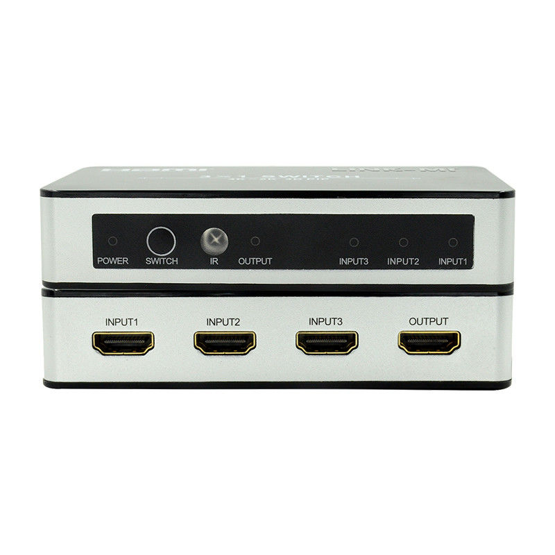 4K2K HDMI Switch 3x1 HDMI Splitter 5V 1A Υποστήριξη PIP 3D 3 σε 1 Video Switch