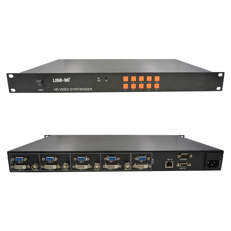 HD 4x1 HDMI Πολλαπλός προβολέας TCP/IP 1080P Εργαλεία Σύνθετης βίντεο RS232