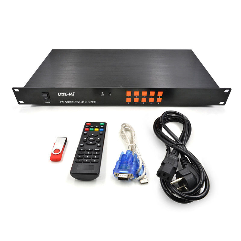HD 4x1 HDMI Πολλαπλός προβολέας TCP/IP 1080P Εργαλεία Σύνθετης βίντεο RS232