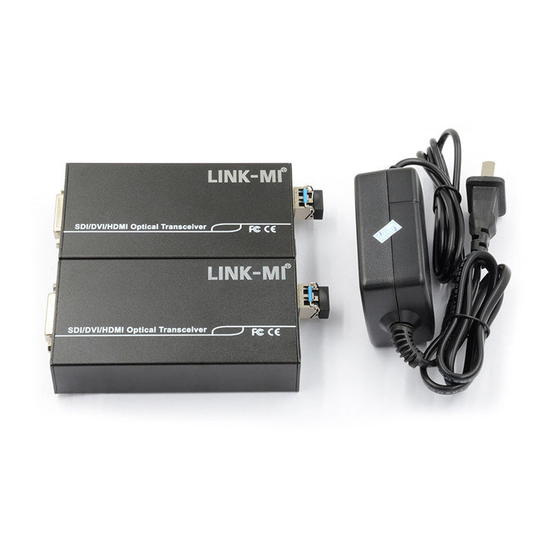 1550/1310nm Fiber Full HD Οπτικός πομπός και δέκτης με εισαγωγή ήχου 3,5 mm