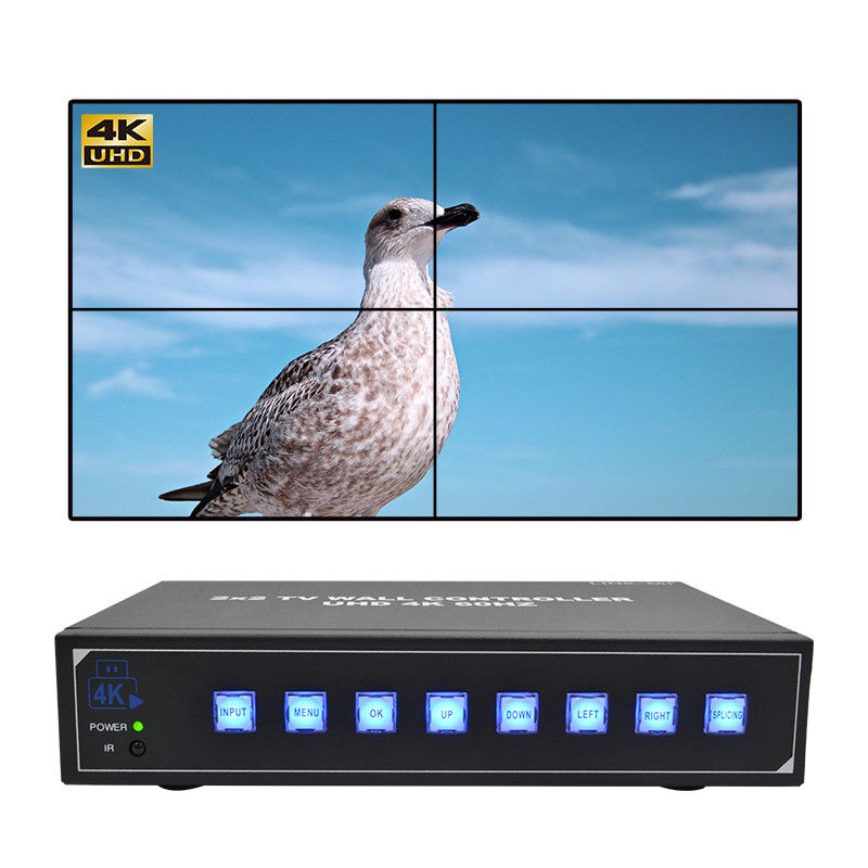 1X4 1X3 1X2 2X1 3X1 4X1 UHD TV Wall Processor για μέγιστη ανάλυση 3840x2160 60Hz