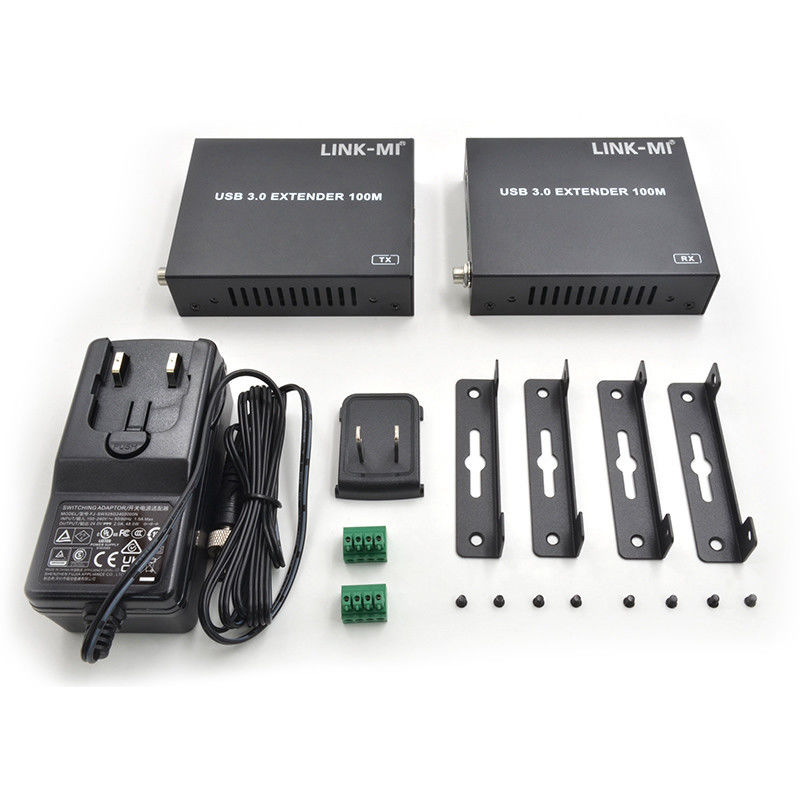 AC 100-240V 50/60Hz Εισαγωγή USB 3.0 Extender 100m Ταχύτητα και σταθερή σύνδεση